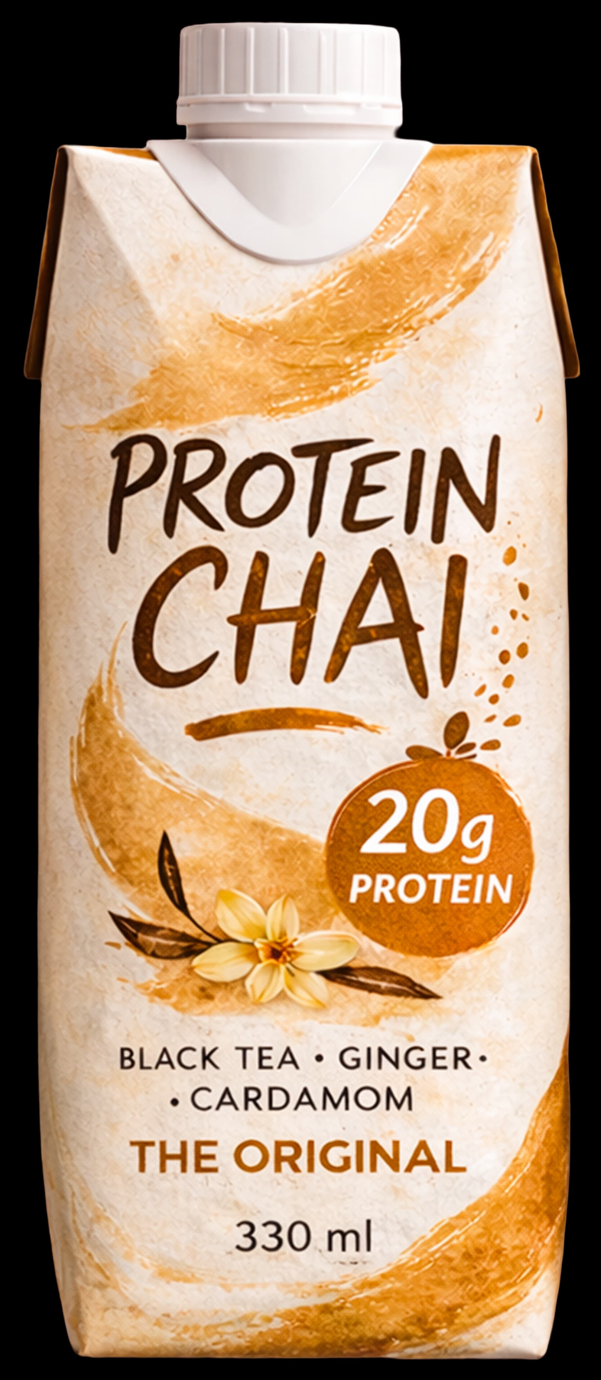 ProteinChai beige kartong — original smak